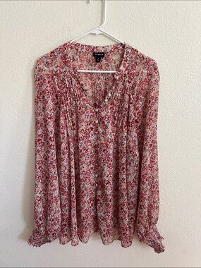 Torrid Button Front Top